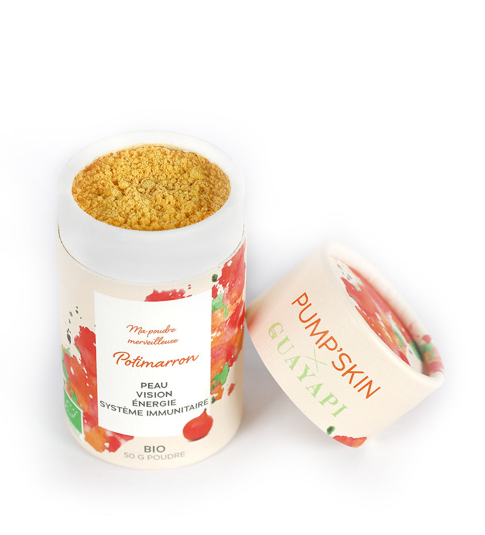 Ma poudre merveilleuse de potimarron : Superaliment bio pour la peau, l'énergie et la vitalité